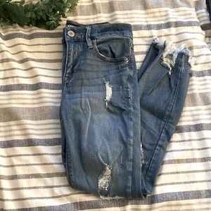 Express Mid Rise Jean Leggings